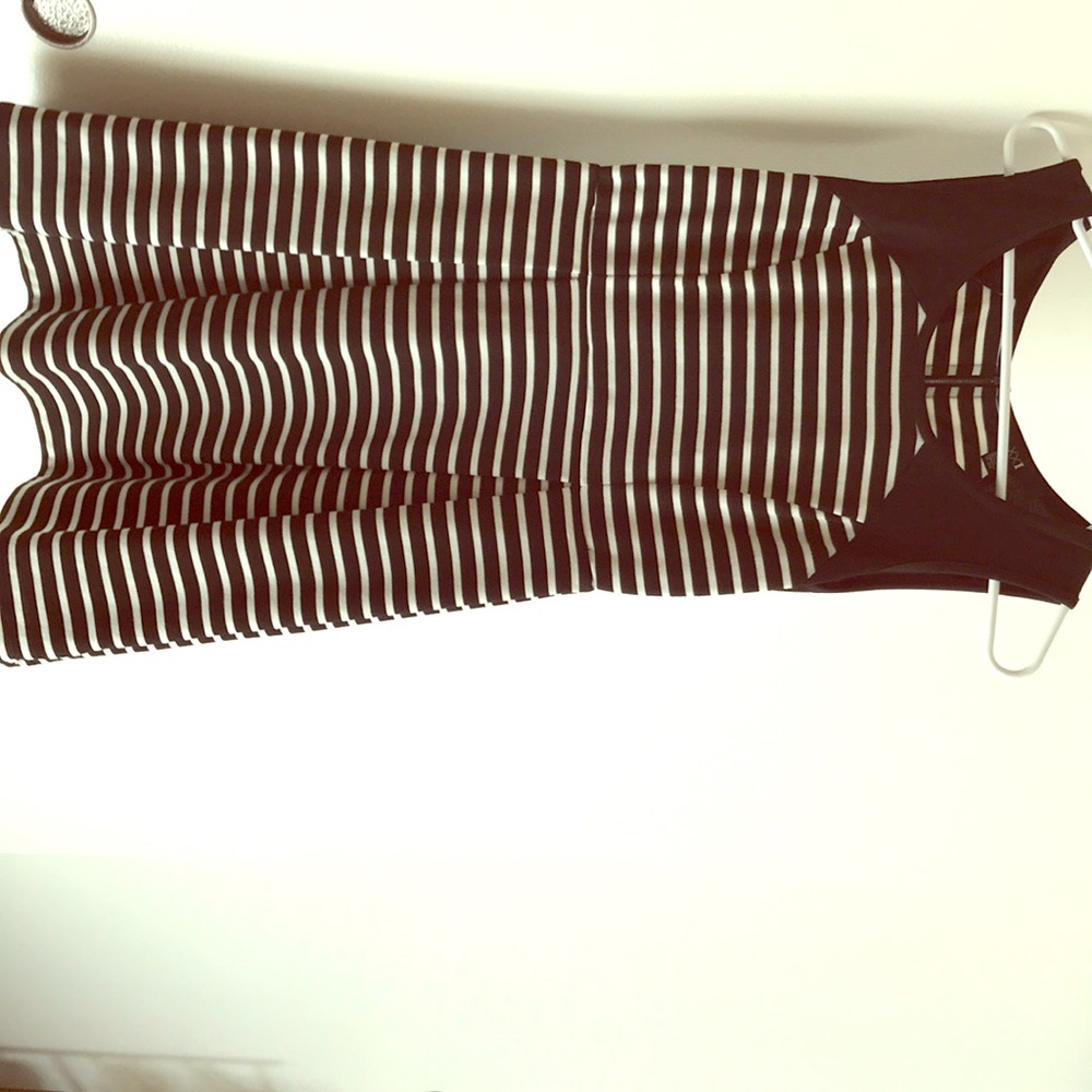 Blk and white dress